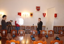 Wiesław Ratajczak - przedstawiciel Zarządu Dróg Powiatowych w Jarocinie opowiedział na czym polegała inwestycja