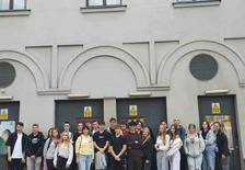 Uczniowie ZSP-B Tarce na wycieczce w Warszawie