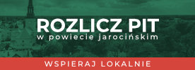 Wspieraj Lokalnie - Rozlicz PIT w powiecie jarocińskim baner