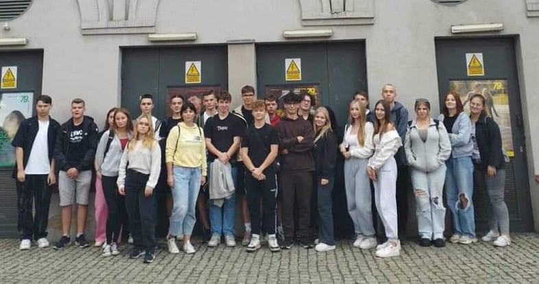 Uczniowie ZSP-B Tarce na wycieczce w Warszawie