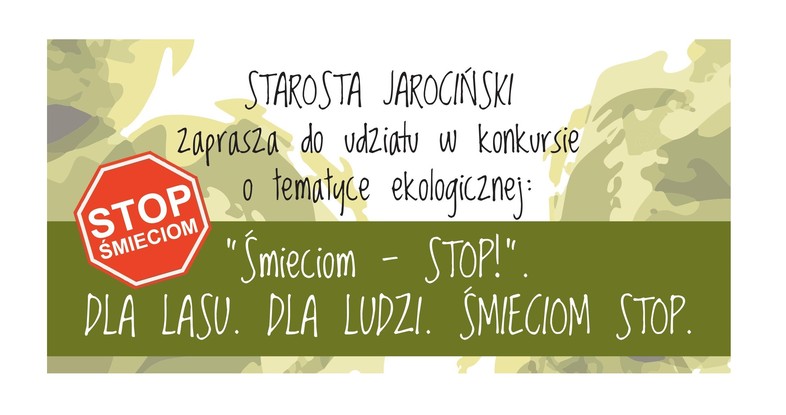 Konkurs proekologiczny Śmieciom - Stop!
