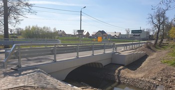 Przebudowa mostu w Cerekwicy zakończona