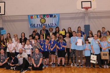 Kolorowa Olimpiada z udziałem uczniów ze Szkół Specjalnych z rejonu kaliskiego