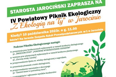 IV Powiatowy Piknik pt. ,,Z ekologią na Ty